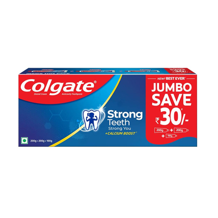 Colgate Tooth Paste Strong Teeth With Cavity Protection